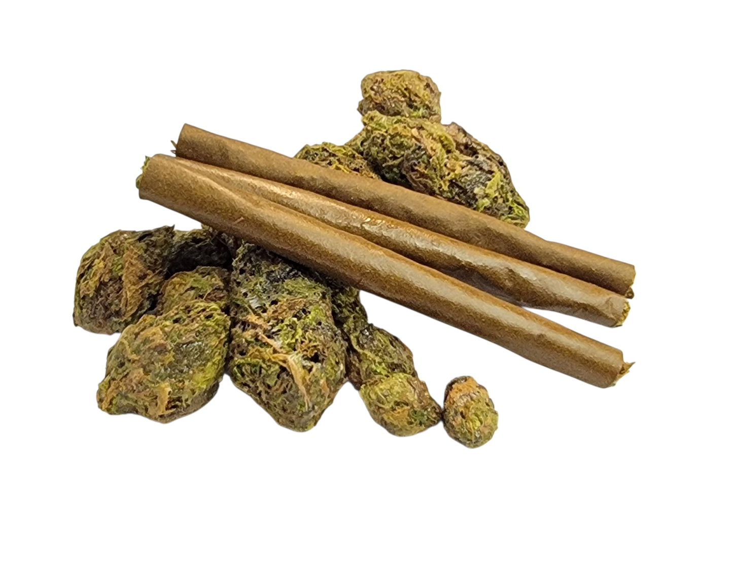3 - Pack Fake Blunts – Real Blunt Wraps, Ultra Realistic Prop Blunts, Handmade Faux Cannabis Blunt Set Weed Decor, Stoner Gift, 420 Photo Prop - FAUX - 20 Decor420 accessory420 decor