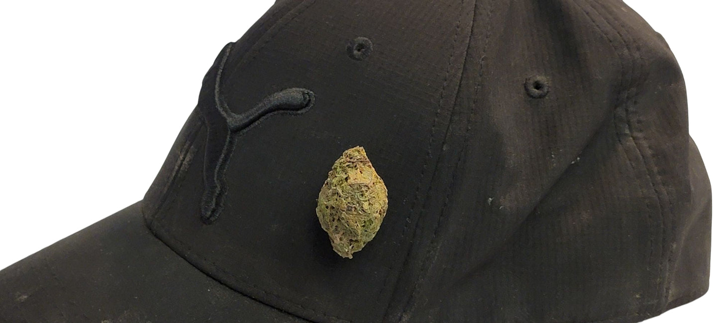 Fake Nug Pin – Realistic Weed Bud Lapel Pin | Funny 420 Hat & Lanyard Accessory | Stoner Gift | Cannabis Culture | Butterfly Clutch Back - FAUX - 20 Decor420 accessory420 gift