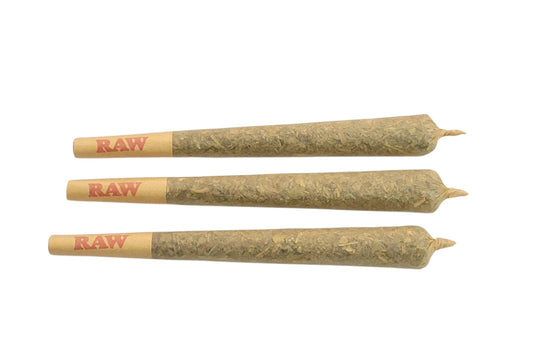 3 Pack Fake Joint Props – Realistic King Size Doobies | Movie Prop Weed Joints | Funny 420 Decor | Stoner Gift | Faux Cannabis Display - FAUX - 20 Decor420 accessory420 gift ideas