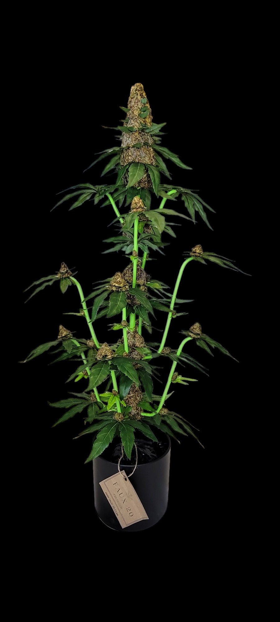 30" Artificial Marijuana Plant - Fake Weed Cannabis Hemp (420) Decoration | FAUX - 20 - FAUX - 20 Decor