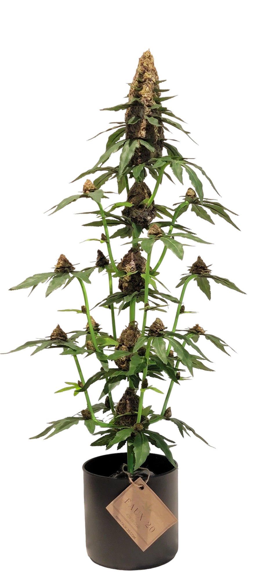 30" Artificial Marijuana Plant - Fake Weed Cannabis Hemp (420) Decoration | FAUX - 20 - FAUX - 20 Decor