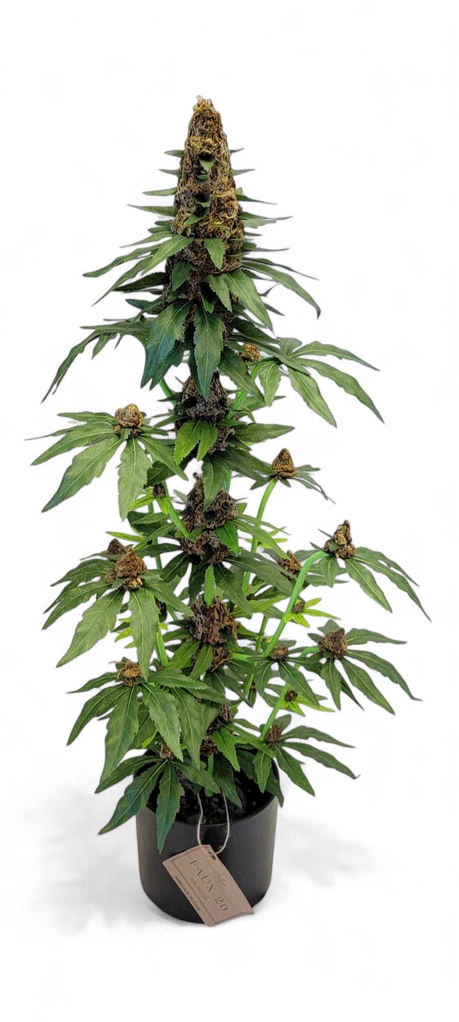 30" Artificial Marijuana Plant - Fake Weed Cannabis Hemp (420) Decoration | FAUX - 20 - FAUX - 20 Decor