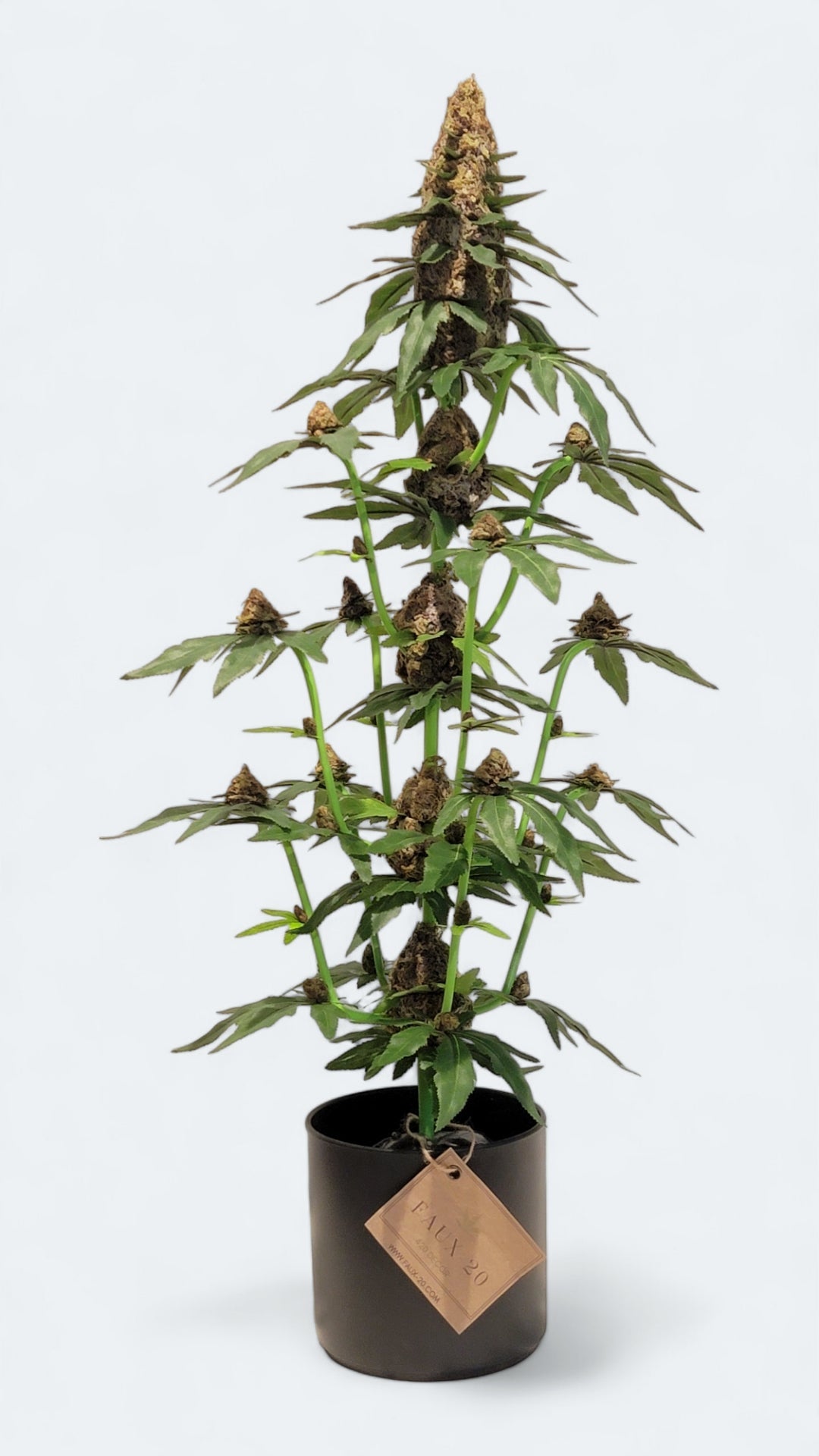 30" Artificial Marijuana Plant - Fake Weed Cannabis Hemp (420) Decoration | FAUX - 20 - FAUX - 20 Decor