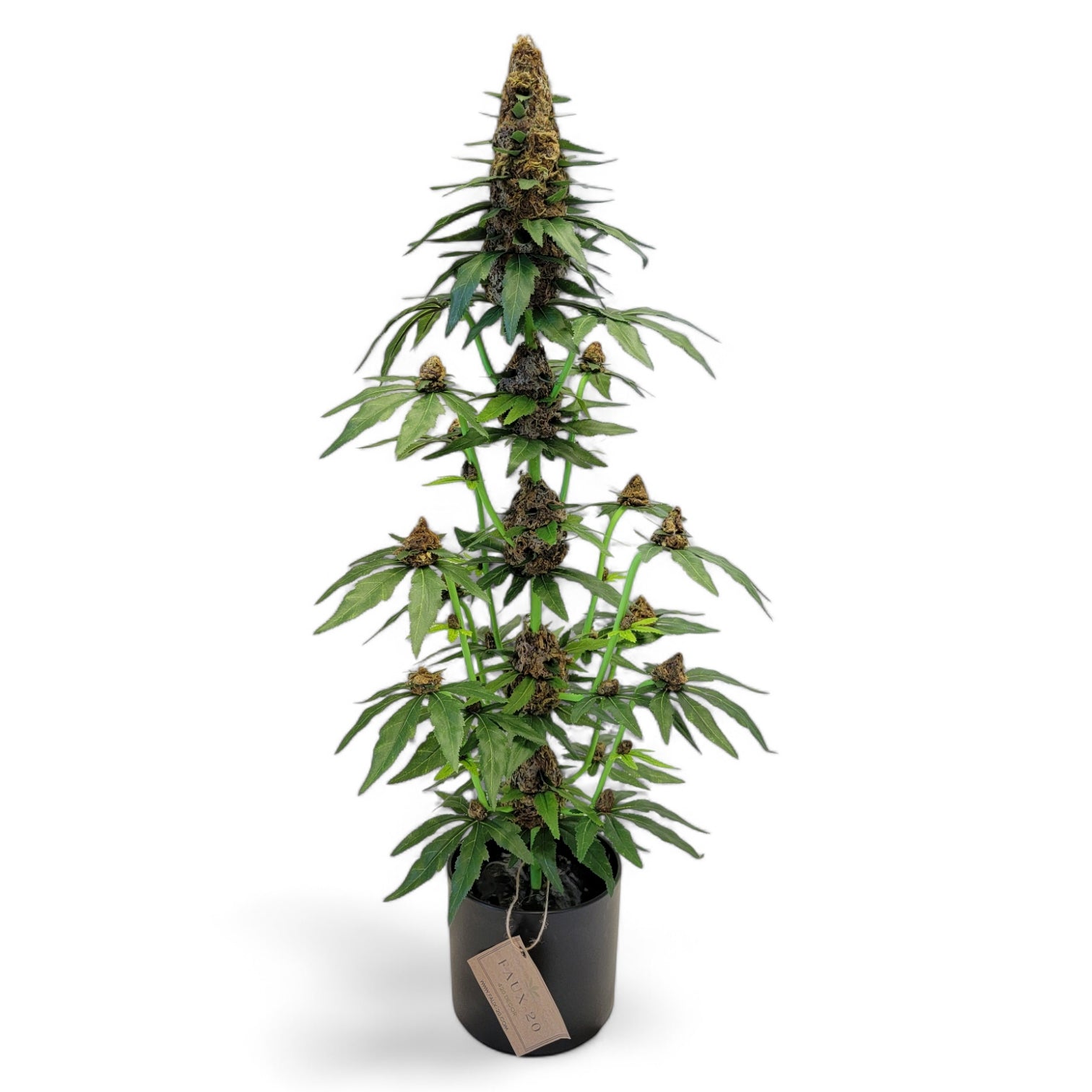 30" Artificial Marijuana Plant - Fake Weed Cannabis Hemp (420) Decoration | FAUX - 20 - FAUX - 20 Decor