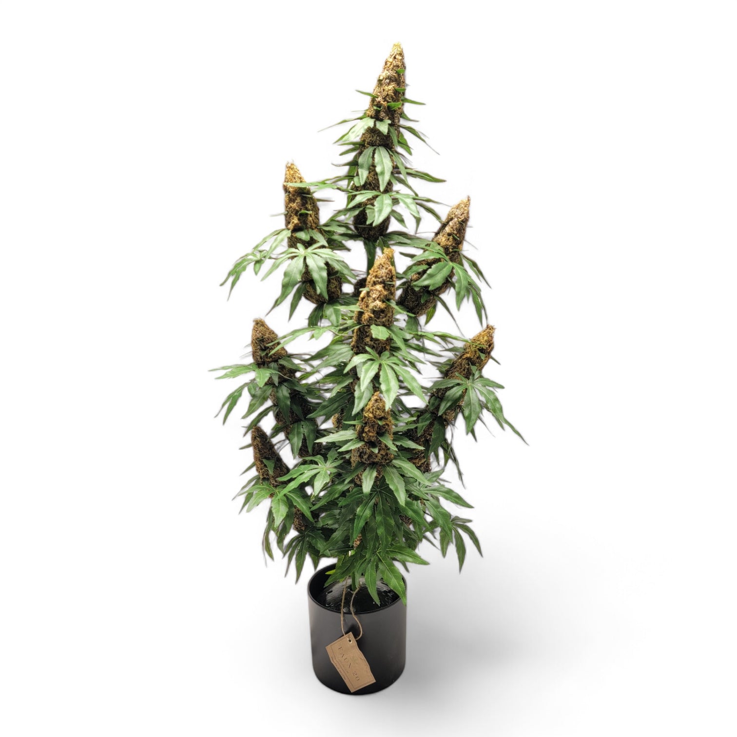 **40" Artificial Marijuana Plant - Autoflower - FAUX - 20 Decor