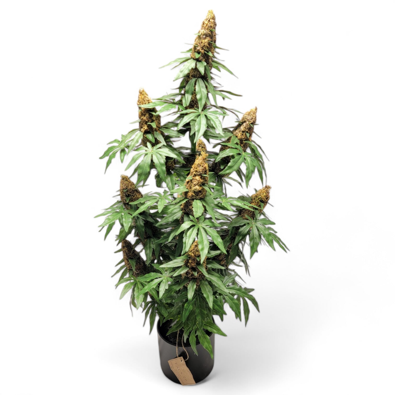 **40" Artificial Marijuana Plant - Autoflower - FAUX - 20 Decor