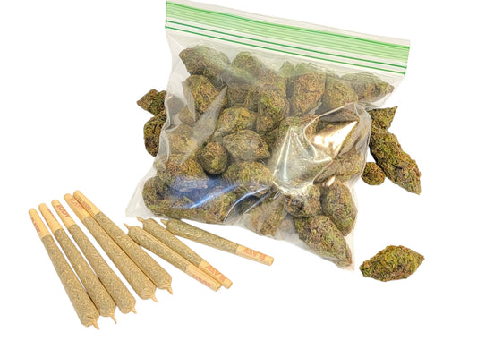 Director’s Prop Pack | 1oz Fake Weed + 8 Fake Joints | Realistic Prop Nugs & Doobies | 420 Movie Props, Pranks, Costumes, Gag Gifts - FAUX - 20 Decor420 display setcannabis photo prop