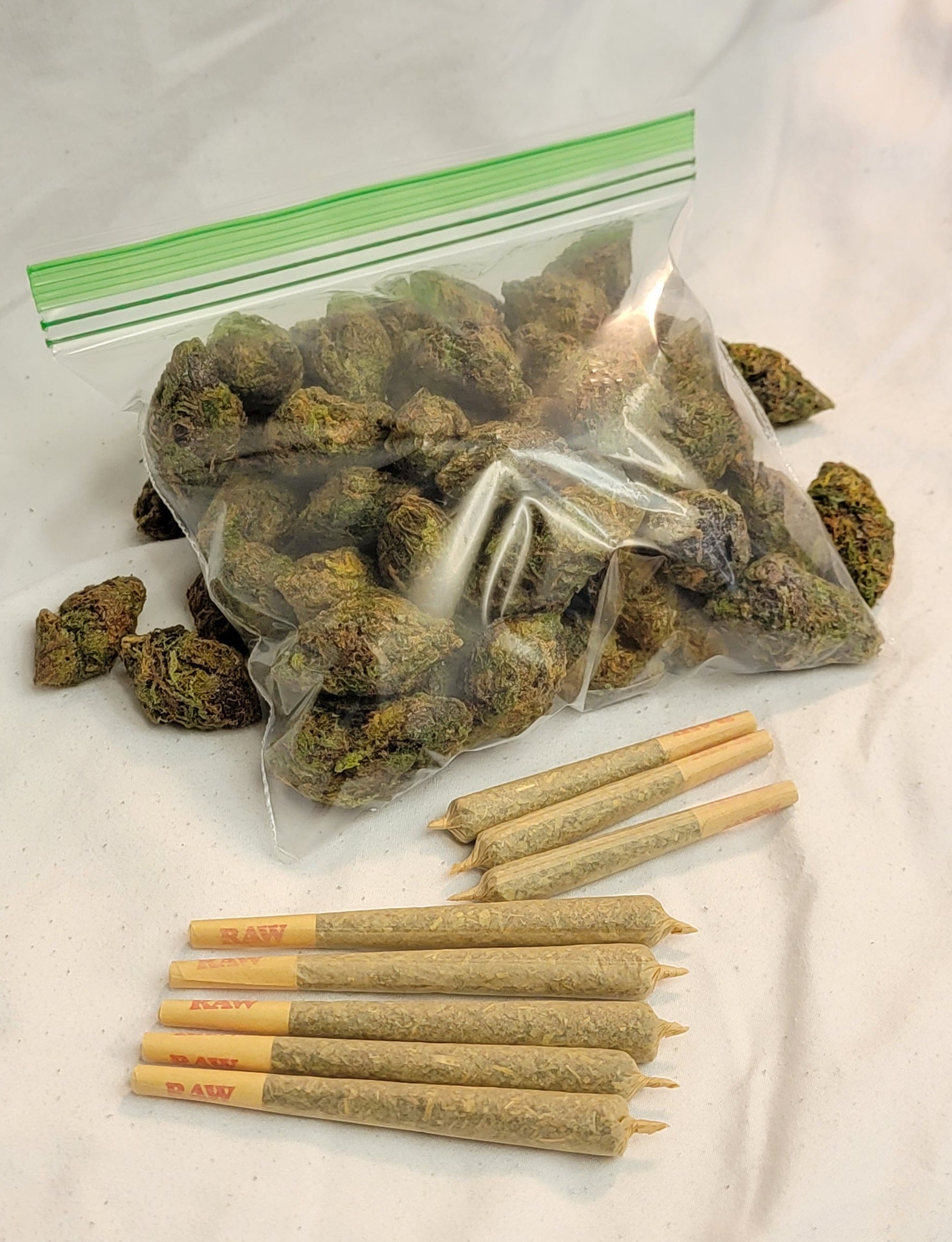 Director’s Prop Pack | 1oz Fake Weed + 8 Fake Joints | Realistic Prop Nugs & Doobies | 420 Movie Props, Pranks, Costumes, Gag Gifts - FAUX - 20 Decor420 display setcannabis photo prop